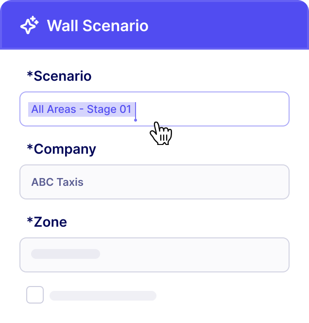Wall Scenario