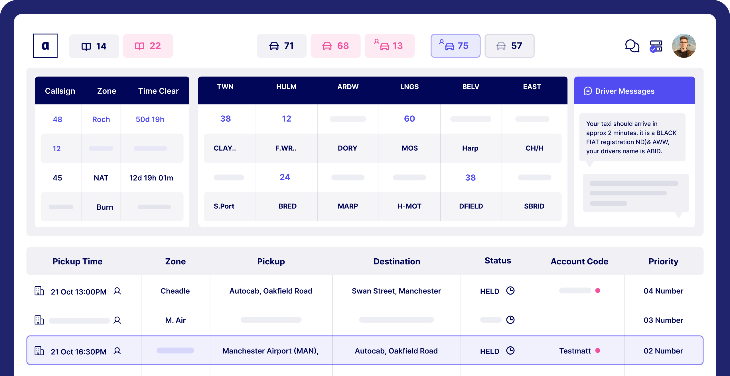 A screenshot of a computer screen with a schedule.