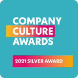 the words company culture awards.