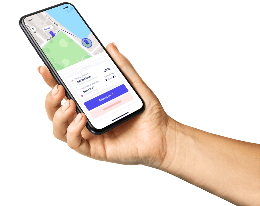A person holding a cell phone in their hand.